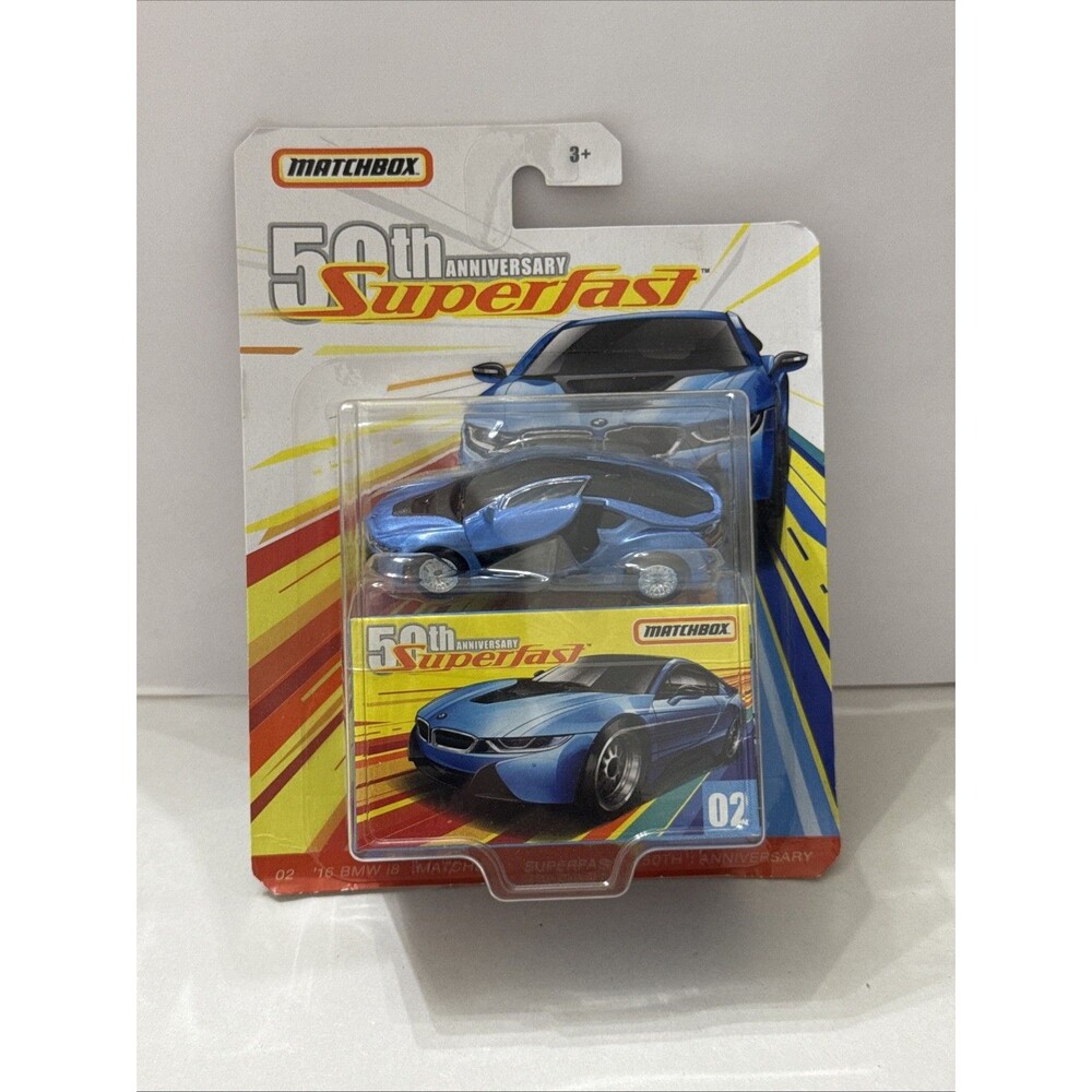 MATCHBOX SUPERFAST GGD22 50TH ANNIVERSARY 16 BMW i8 #02